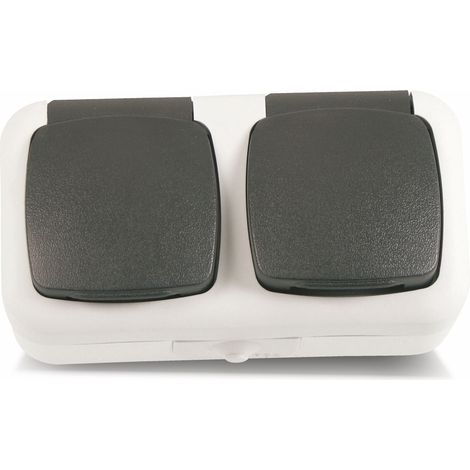 Prise double pour locaux humides W11-B321