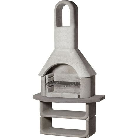 Buschbeck Grillkamin Menorca 110 x 66 x 206 cm Gartengrillkamin Gartengrill (1/3)