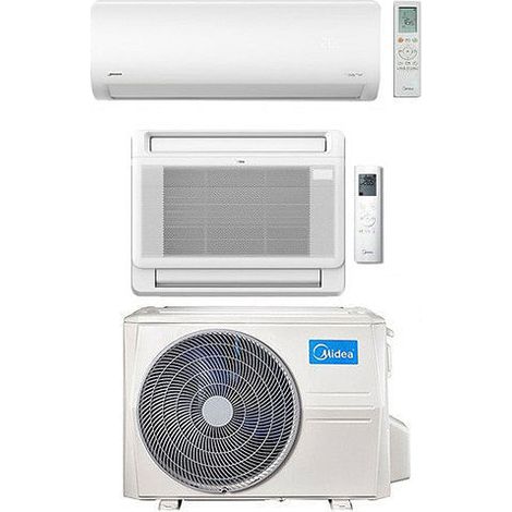 Climatizzatore Condizionatore Midea Xtreme Pro + Console Dual 9000 + 12000 BTU con U.E. M2OH-14HFN8-Q INVERTER Classe A++/A+ R32