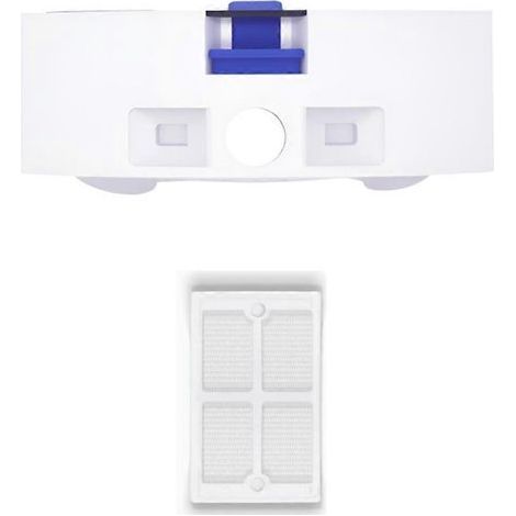 Lot de 2 Bacs à Eaux Usées avec Filtre pour Ecovacs T80 Omni, T80 Pro et X9 Pro Omni, Accessoires, Bac à Eaux Sales, pièce détachée compatible Ecovacs T80 (1/5)