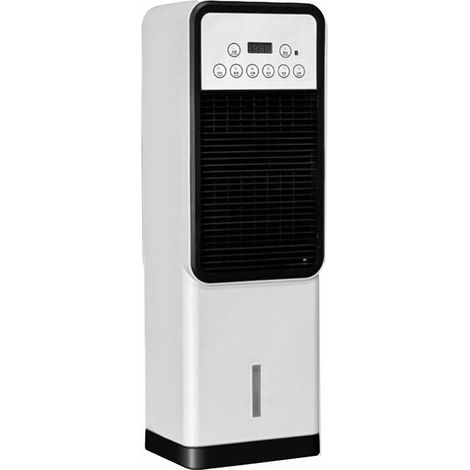Climatiseur évaporatif 3 en 1 avec réservoir d'eau de 3 L, 4 Modes, 3 Vitesses, télécommande, Oscillation à 120°, minuterie 12 h, climatiseur Portable pour Chambre à Coucher, Ventilateur de