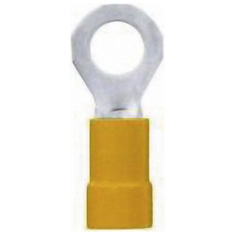 Cosse à oeillet LAPP L-RC 4 63104340 Section max.: 6 mm² partiellement isolé jaune 50 pc(s)