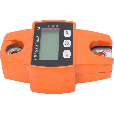 Pèse-personne suspendu numérique 500kg, balance de grue 1100lb, pèse-colis portable avec écran LCD, unités kg/lb/N commutables, pour expédition, agriculture, voyage, bagages, pêche (1/5)