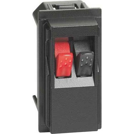 Living Now prise HP auto noir 1 module BTICINO BTKG4294