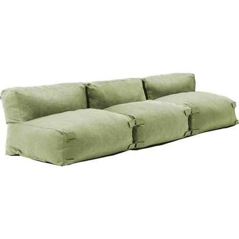 Salon de jardin modulable 3 places vert cactus - Mixi
