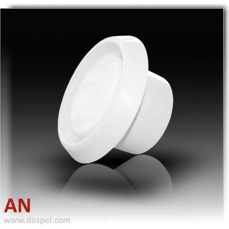 Anémostat 125 mm - Blanc - Haute qualité - Ventilation efficace - Design moderne