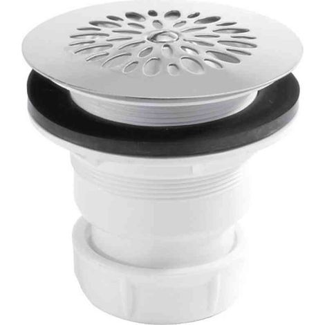 Bonde siphoïde en plastique pour receveur orifice ø 60 mm
