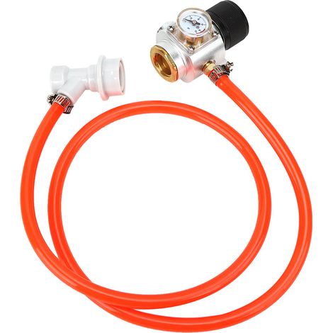 Mini régulateur de gaz CO2, chargeur de CO2 portable, manomètre, outil de brassage amateur avec verrouillage à bille (1/5)