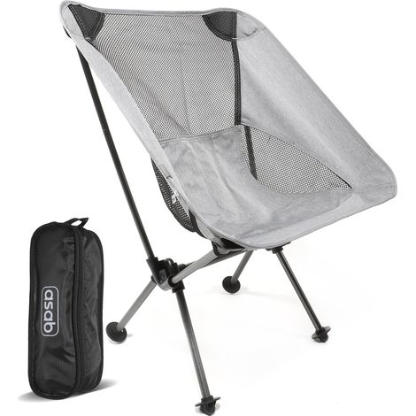 ASAB Ultralight Backpacking Foldable Chair - GREY (1/5)