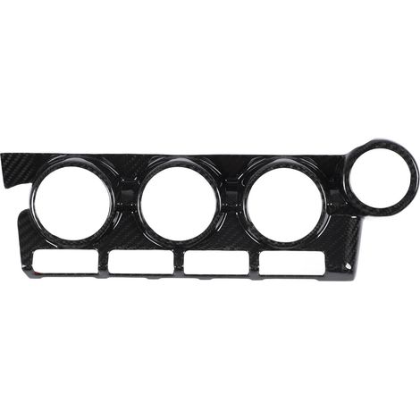 Revêtement d'habillage de panneau de commande AC, en Fiber de carbone, décoratif, anti-rayures, remplacement pour Subaru BRZ à partir de 2022, RHD (1/5)