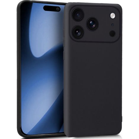 Funda COOL Silicona para iPhone 17 Pro Max (Negro)