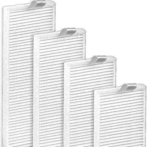 Compatible with Lefant M330/M330 Pro robot vacuum cleaner accessories, filter cartridges, screens, and filters (4 pieces) (1/4)