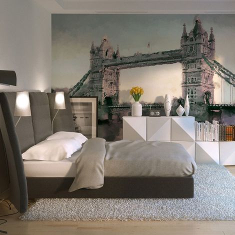 Papier Peint "Victorian Tower Bridge" 231 x 300 cm (1/2)
