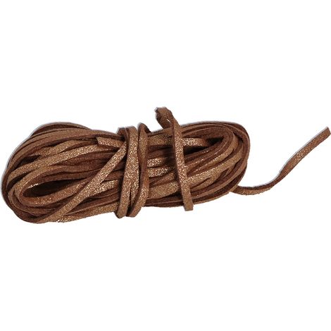 Velvet Rope DoubleSided Sparkling Nylon for DIY Necklace and Bracelet 5 Meters(Golden ) (1/5)
