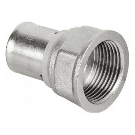 Raccord Hydroland pex-gw 25x1 niquelado doble juntas