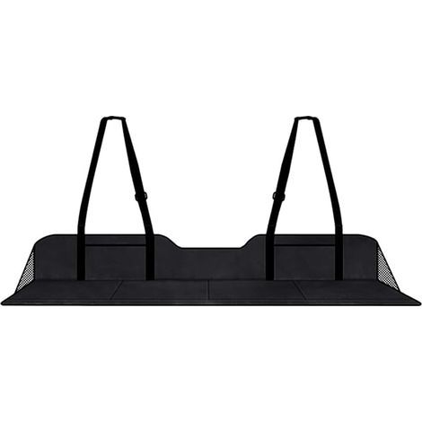 Matelas de voiture non gonflable - matelas pour siège arrière, design pliable et confortable, agrandit l'espace du coffre, livré avec un sac de rangement pratique. (1/5)