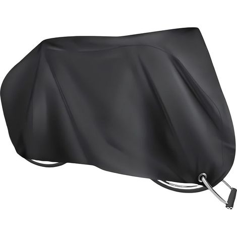 Housse de Vélo,190T Nylon Housse Vélo Exterieur Protection pour 2 Vélos,Bache Anti pluie Anti-UV Coupe-vent avec Trou de Serrure,de Montagne et de Route (Jusqu'à 29 ") (1/5)