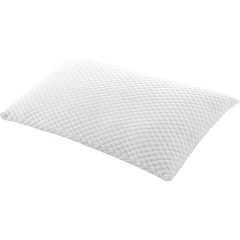 Guanciale Cuscino Letto 50x80cm Anallergico Memory Saponetta Sphere (1/4)