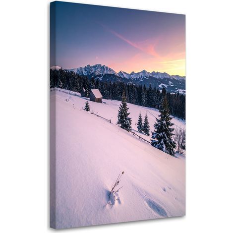 Wandbild Kasprowy Wierch Berglandschaft Natur Winter 20x30 (1/5)