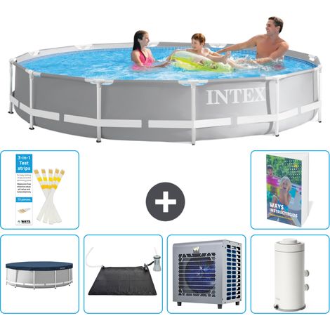 Prism Frame Pool Rund - 366x76 cm - 7-teilig  S2 (1/5)
