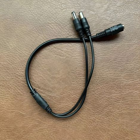 Câble de répartiteur d'alimentation 12V CC – 1 connecteur femelle vers 2 connecteurs mâles, Prise 2.1x5.5mm pour caméras de vidéosurveillance, 1 pièce, 1F vers 2M (1/5)