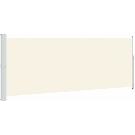 Maison Exclusive - Tenda Laterale Retrattile per Patio 180x500 cm Crema