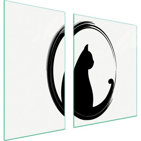 GLASSCHUTZPLATTE FÜR HERD 90x52 CAT (1/5)