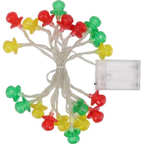 Batteriebetriebene LED-Lichterketten für den Weihnachtsbaum, die Schlafzimmerdekoration, magische Lichterketten (1/5)