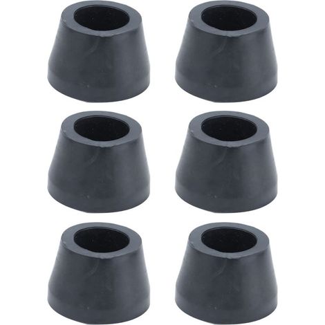 Lot de 6 patins en caoutchouc anti-vibrations pour compresseur d'air et petites pompes. Accessoires inclus. (1/5)