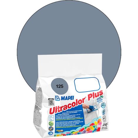 Joint de carrelage ULTRACOLOR PLUS MAPEI 2 Kg - 125 Gris chateau (1/5)