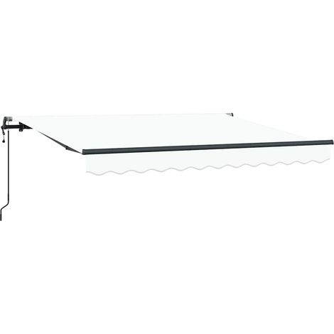 Toldo Retráctil 350 x 200 cm tela vidaXL (1/5)