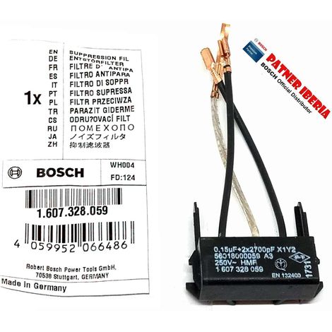 Repuesto original BOSCH 1607328059  Filtro antiparasitario