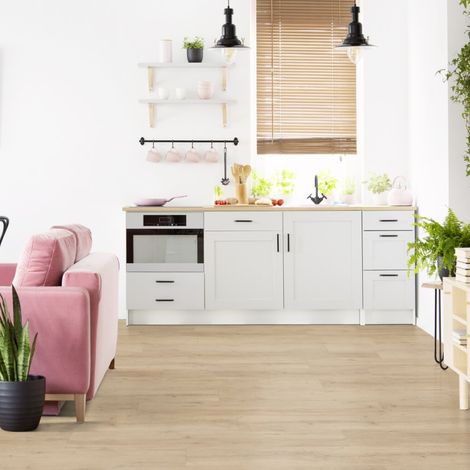 Lame PVC Adhésive sol Gerflor Senso Natural 0996 Sunny Light Imitation bois 15,2 x 91,4 cm