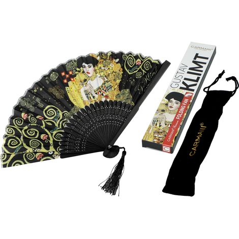 Ventaglio pieghevole Gustav Klimt Adele Bloch Bauer PER UN REGALO (1/2)