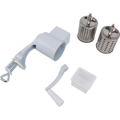Moulin à poivre manuel, inox et aluminium, à manivelle (1/5)