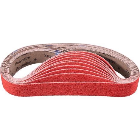 PFERD TOOLS Keramikkorn Schleifband BA 40x760 mm CO-COOL40 für Edelstahl-Schliff mit Rohrbandschleifer 10 Stk (1/5)