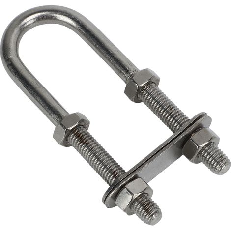 Boulon en U Acier Inoxydable Marine pour Bateau, Vis et Écrou, Accessoires pour Yacht, M8 (1/5)