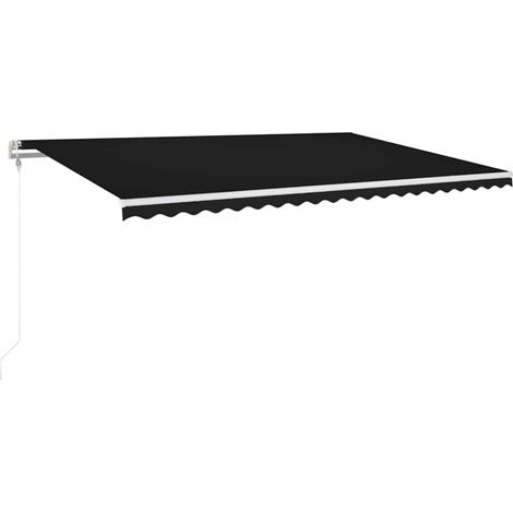Maison Exclusive - Automatische Markise mit LED Windsensor 500x30 (1/5)