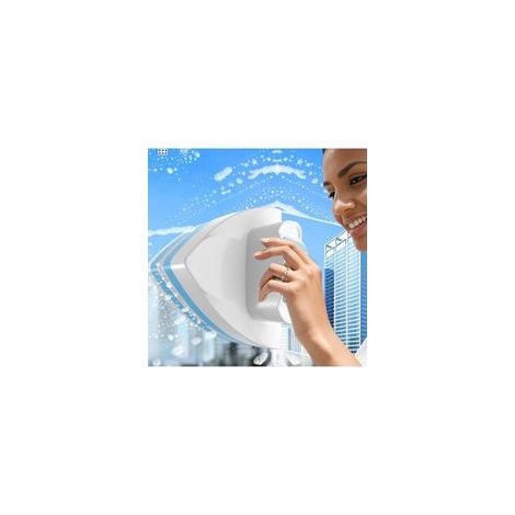 Nettoyeur de vitres magnétique double face avec 8 niveaux de réglage magnétique pour épaisseurs de verre de 8 à 40 mm. (1/5)