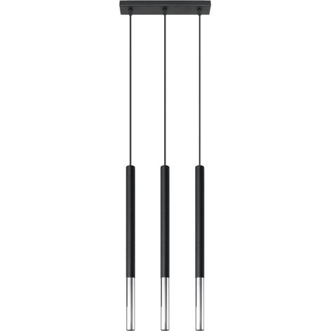 Lampada a sospensione arenio 3 G9 nero lumilo 08.666.86 (1/5)