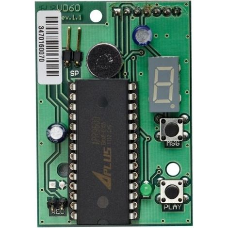 Teletek VD60 Voice component for alarm messages