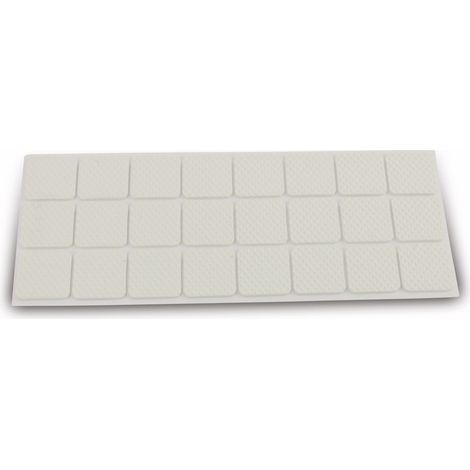 EUROTOOLS Patins de meubles 342-NBFR, EVA, 28x28 mm, 24 pièces (1/3)