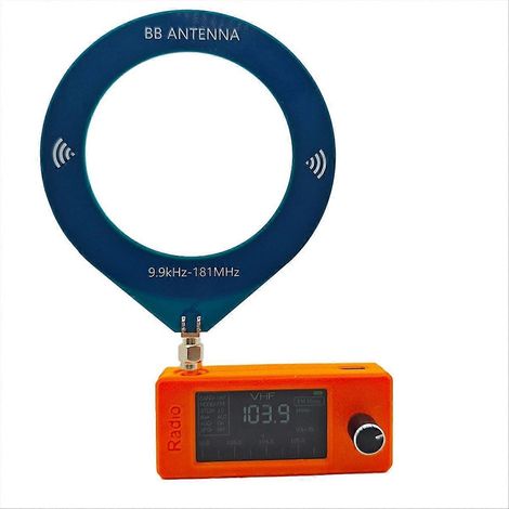 SI4732 9.9-108mhz Radio 1.9inch IPS Écran Pocket Mini Radio avec Antenne All Band Récepteur Radio HF SW MW VHF Radio (1/5)