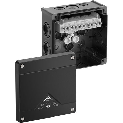 Spelsberg Abzweigkasten IP66 6mm² schwarz