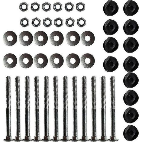 Online Store - 12 coussins et vis de fixation pour trampoline - Pièces de rechange pour trampoline, système antichute (1/5)
