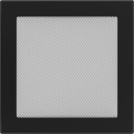 Lüftungsgitter 22x22 schwarz (1/3)
