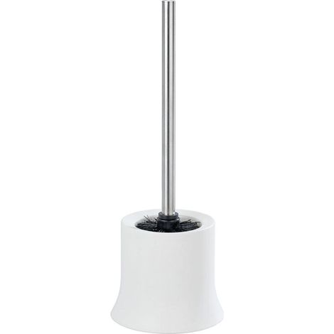 Bac à brosse BASIC BLANC + brosse WC, (1/5)