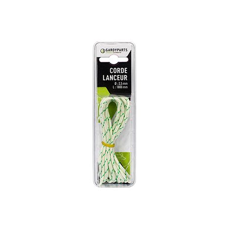 Corde Prédécoupée De 1,80m, ø: 2,5mm. (sous Coque).