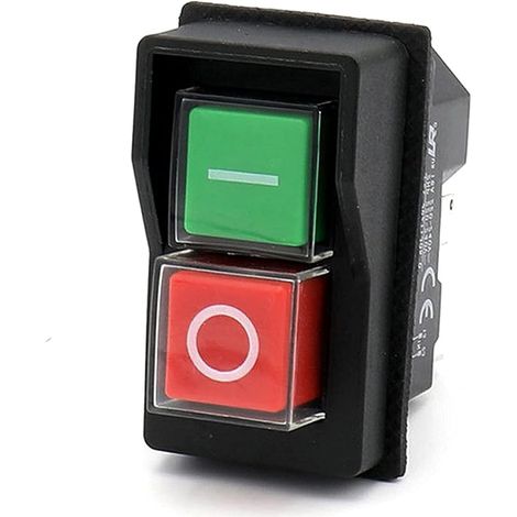Interruptor magnético KJD17, 5 polos AC250V 16A con bobina de arranque – Ideal para sierras de mesa y máquinas industriales (1/5)