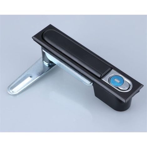 Schwarze und silberne Flachschlösser MS818 für Verteilerkästen (1/5)
